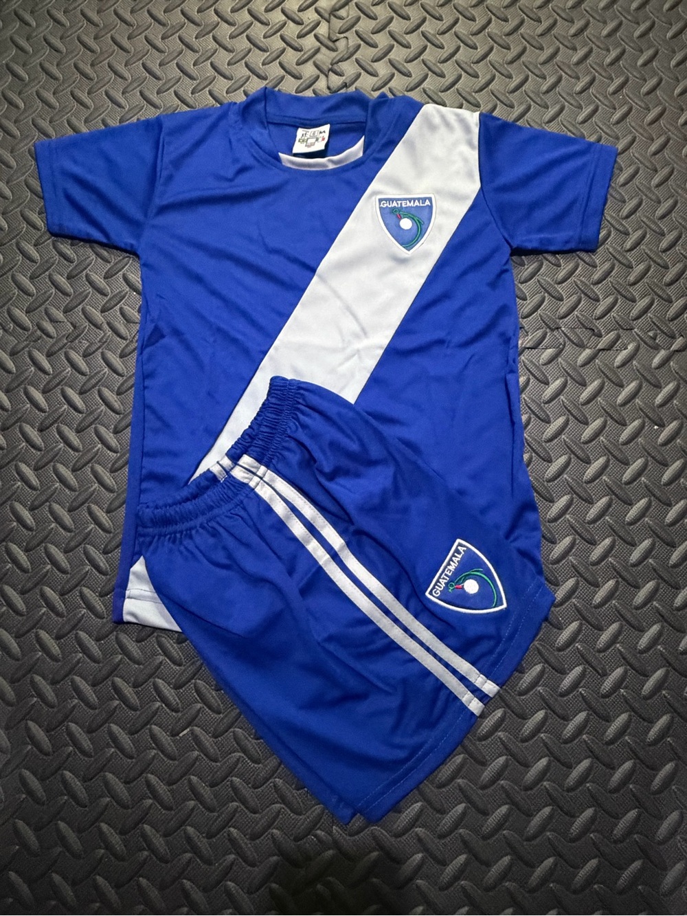 Guatemala Blue Soccer Jersey & Shorts Set